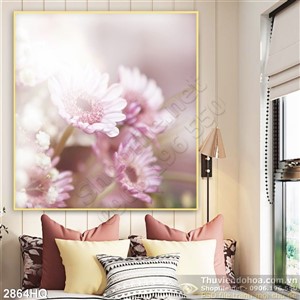 Tranh hoa lá trang trí treo tường đẹp