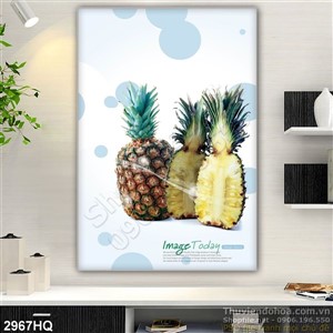 Tranh quả thơm trang trí bếp