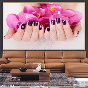 Tranh hoa trang trí đẹp