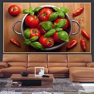 Tranh quả cà chua