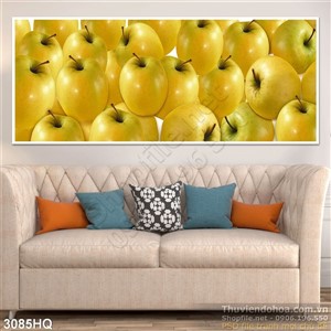 Tranh quả táo trang trí