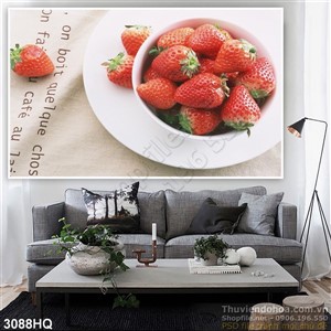 Tranh quả dâu tây