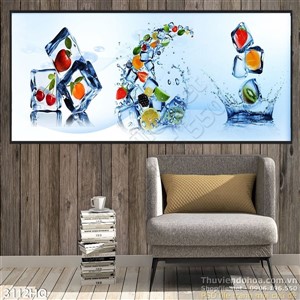 Tranh trái cây trang trí treo tường