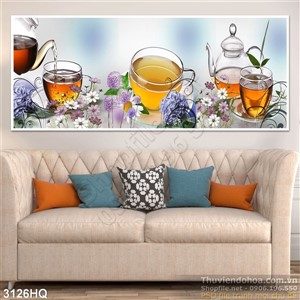 Tranh tách trà gừng