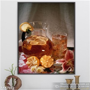 Tranh traà Chanh nóng