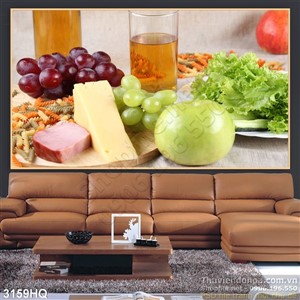 Tranh hoa quả và trái cây