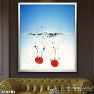 Tranh trái cherry