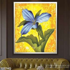 Tranh hoa lá treo tường đẹp