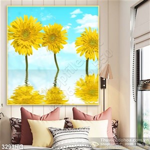 Tranh đồng tiền trang trí treo tường