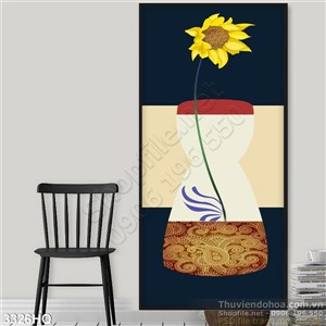 Tranh hoa sơn dầu hiện đại