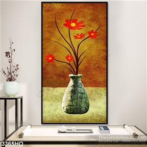 Tranh hoa sơn dầu Châu Âu