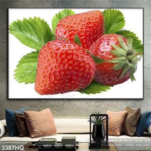 Tranh quả dâu tây