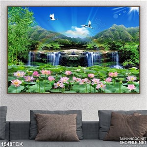 Đầm sen thác nước Đầm sen thác nước