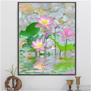 Tranh hoa sen vector đẹp Tranh hoa sen vector đẹp