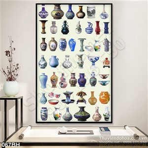 Tranh tổng hợp tất cả bình cổ