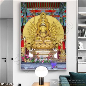 Tranh phật trong chùa