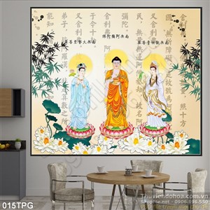 Tranh phật giáo thư pháp