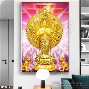 Tranh phật Bà nghìn tay