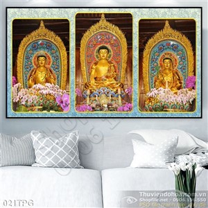 Tranh Tượng Phật bằng đồng