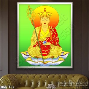 Tranh phật giáo Tam Tạng đẹp