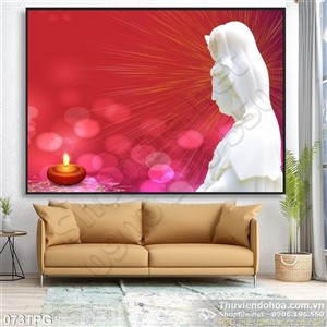 Tranh phật Quan Âm