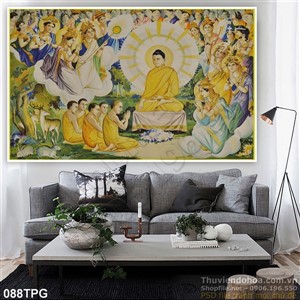 Tranh phật giáo dán tường