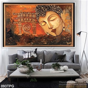 Tranh phật điêu khắc treo tường