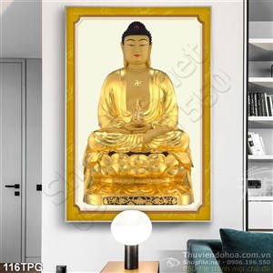 Tranh phật Tổ trang trí treo tường