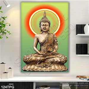 Tranh tượng Phật bằng đồng