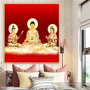 Tranh Tượng Phật treo tường