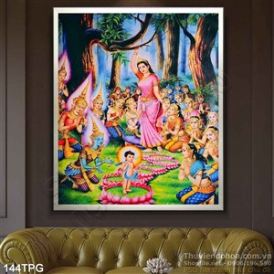 Tranh vườn lâm tỳ ni