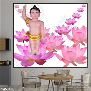 Tranh phật  ngày Phật Đảng