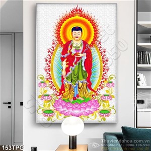 Tranh phật giáo trang trí treo tường đẹp