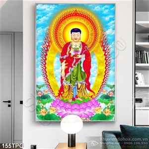 Tranh phật giáo in lịch đẹp