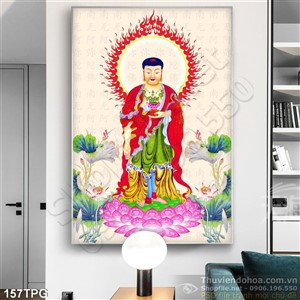 Tranh phật giáo trang trí tường đẹp