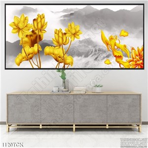 Tranh thư pháp thác nước Tranh thư pháp thác nước