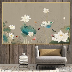 Sen trắng bên hồ Sen trắng bên hồ