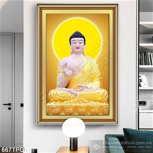 Tranh tượng Phật Tổ treo tường đẹp