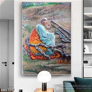 Tranh Phật Đường Tăng