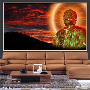 Tranh Phật Giáo trang trí độc đáo