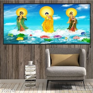 Tranh tượng Phật treo tường nghệ thuật