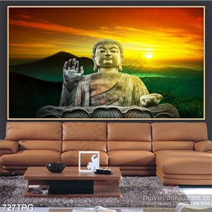 Tranh Phật Thiên Tâm đẹp