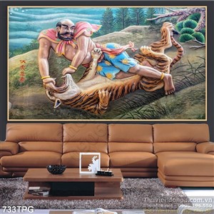 Tranh Phật in lịch treo tường