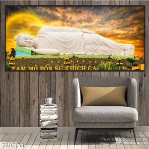 Tranh Phật nằm