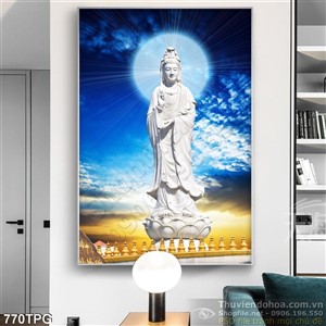Tranh Phật Quan Thế Âm  Bồ Tát