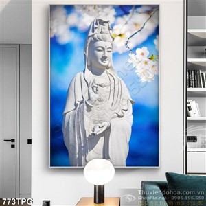 Tranh tượng Phật Bồ Tát bằng đá