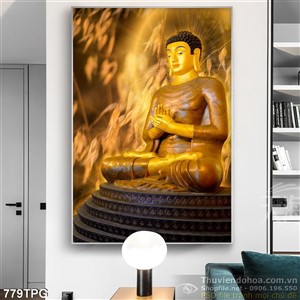 Tranh Phật trang trí tường