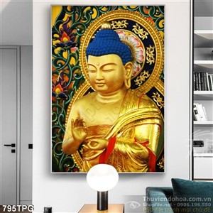 Tranh Phật Tổ trang trí treo tường