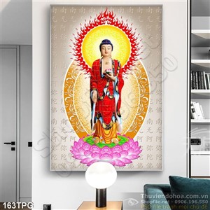 Tranh phật giáo in lịch treo tường đẹp