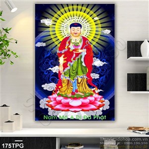 Tranh phật giáo in lịch đẹp